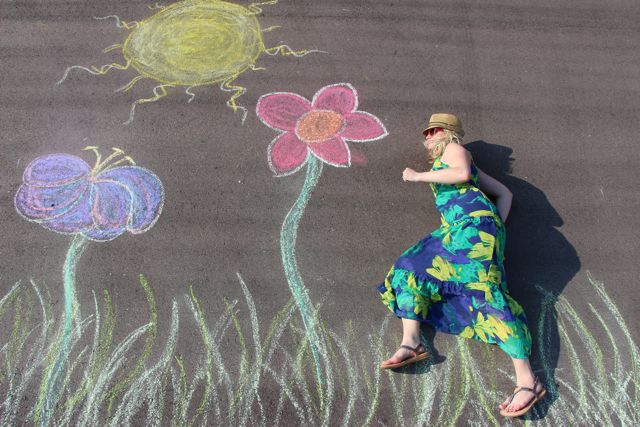 Top 10 Beautiful Spring Chalk Art Tutorials - The Crafty Blog Stalker